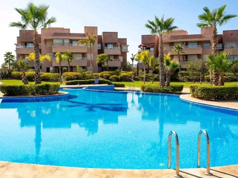 Location appartement 3 chambres situé dans la prestigieuse résidence Prestigia Marrakech