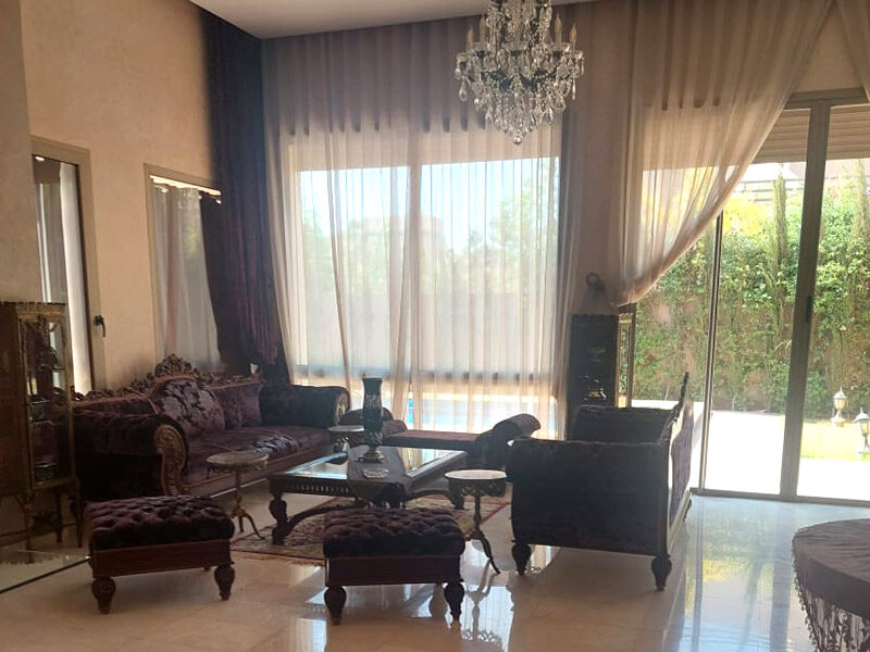 Somptueuse villa moderne à louer à l'Agdal Marrakech