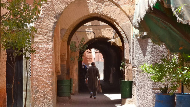 Vivre a Marrakech médina